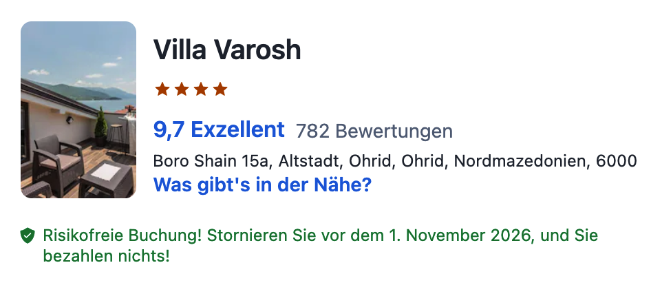 Villa Varosh: vier Sterne, Bewertung 9,7 bei 782 Bewertungen und Stornierungsbedingungen